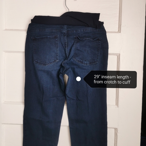 SIZE 29 LUXE Maternity Skinny Jeans EUC - Picture 3 of 4